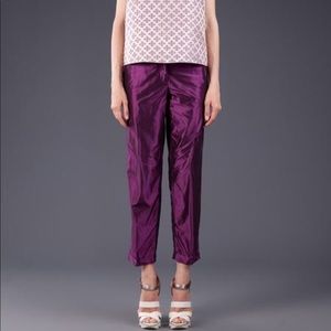 Elizabeth and James Taffeta Anslem pants sz 6